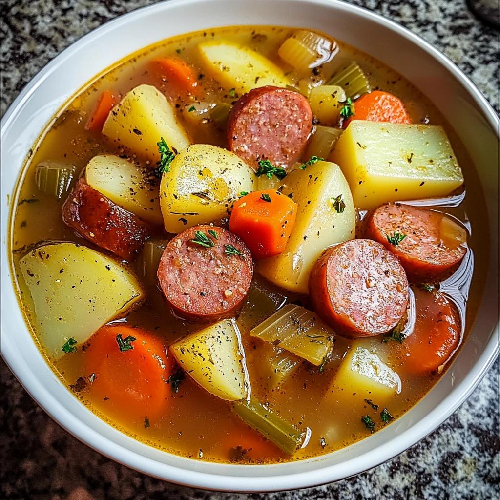 Kielbasa Potato Soup 30 Minutes Easy Delicious