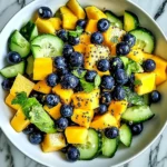 Mango Cucumber Salad 4 Ingredients Easy Delicious