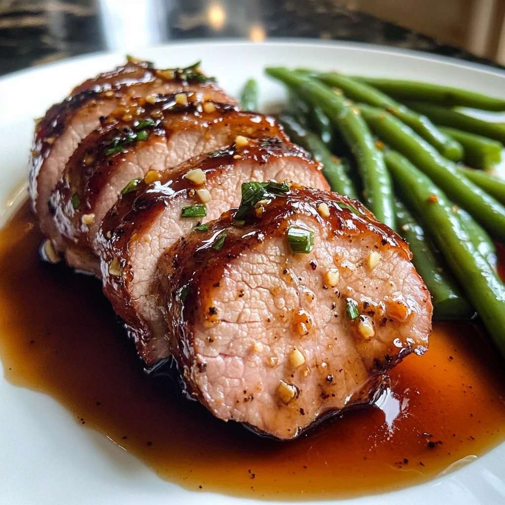 Maple Dijon Glazed Pork Tenderloin 4 Servings Awesome Delicious