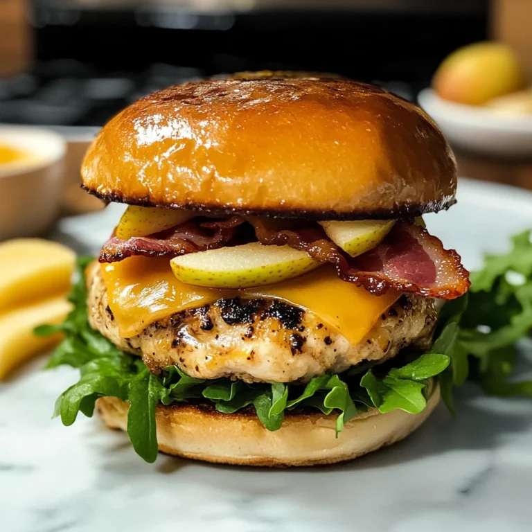 Maple Mustard Apple Chicken Burgers 6 Ingredients Easy Delicious