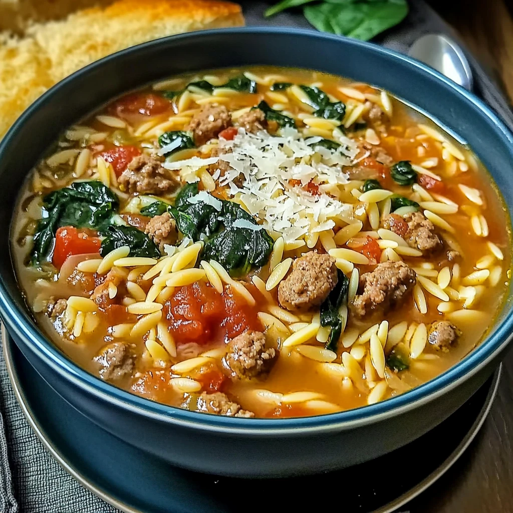 Marry Me Sausage Orzo Soup 7 Ingredients Easy Delicious