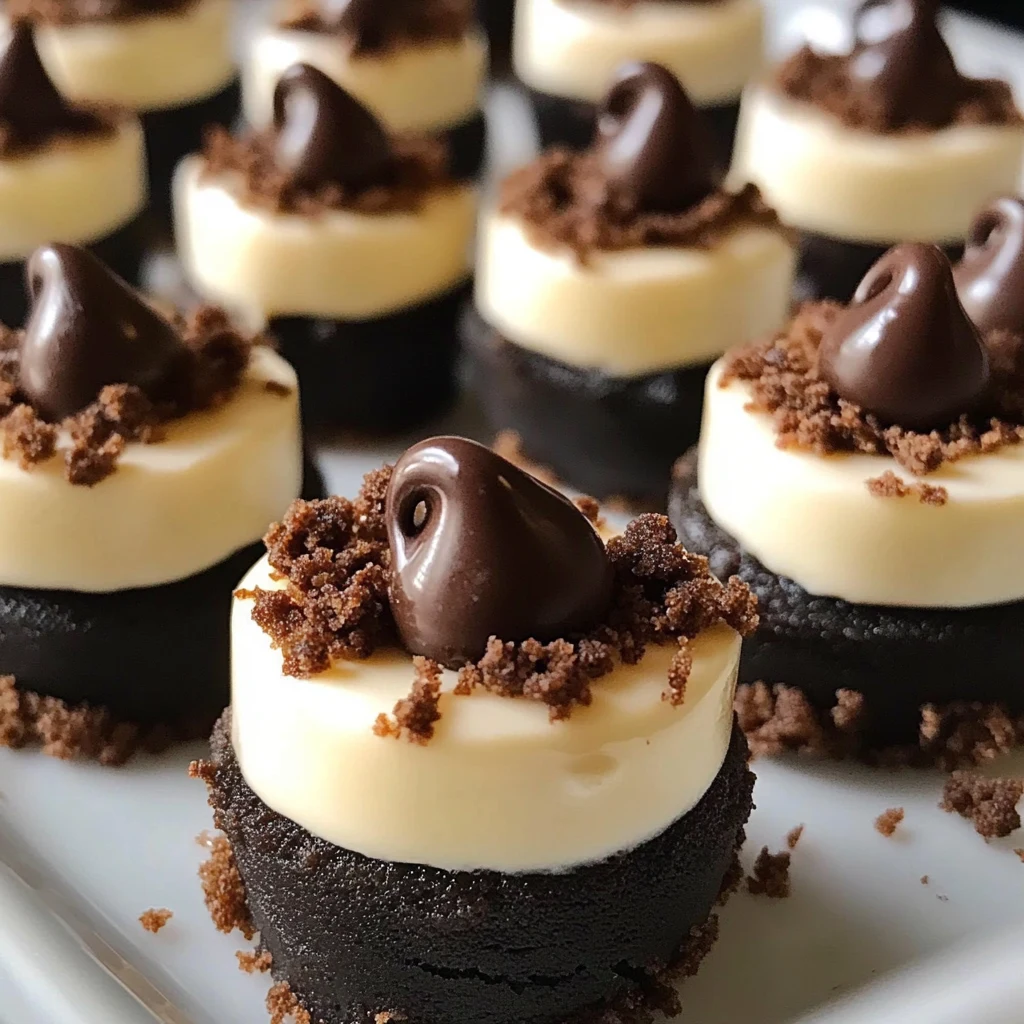 Mini Chocolate Cheesecake Bites 4 Servings Ultimate Delight