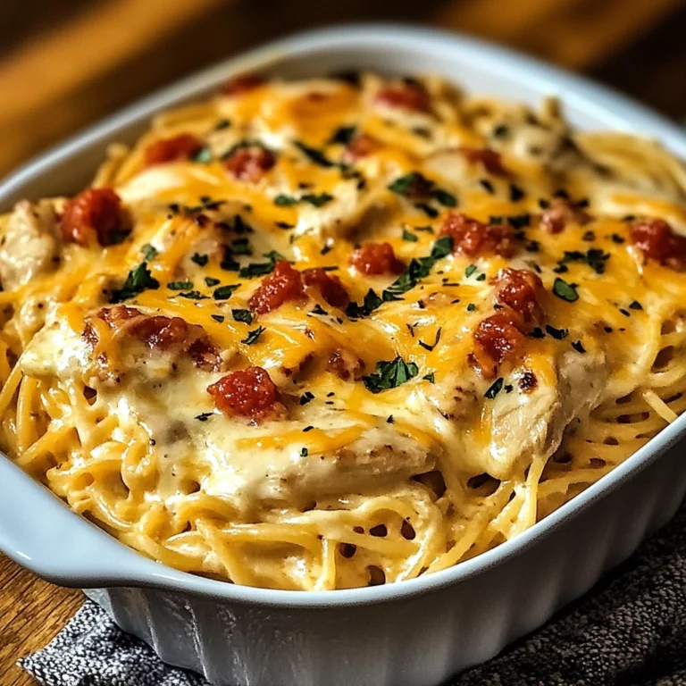 Monterey Chicken Spaghetti Casserole 30 Minutes Easy Delicious