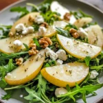 Pear and Arugula Salad 4 Ingredients Ultimate Delicious