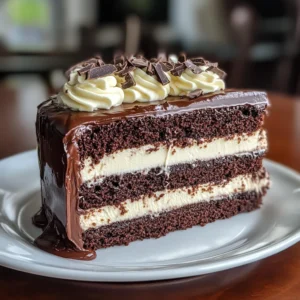 Perfect Chocolate Tuxedo Cake 3 Steps Ultimate Delicious