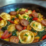 Pierogi Sausage Skillet 5 Steps Easy Delicious