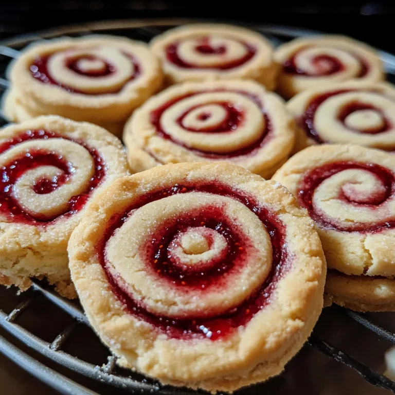 Raspberry Swirl Shortbread Cookies 5 Steps Easy Delicious
