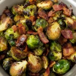 Roasted Brussels Sprouts with Bacon & Balsamic 30 Minutes Awesome Delicious