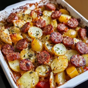 Smoked Sausage and Potato Bake 4 Servings Ultimate Delicious