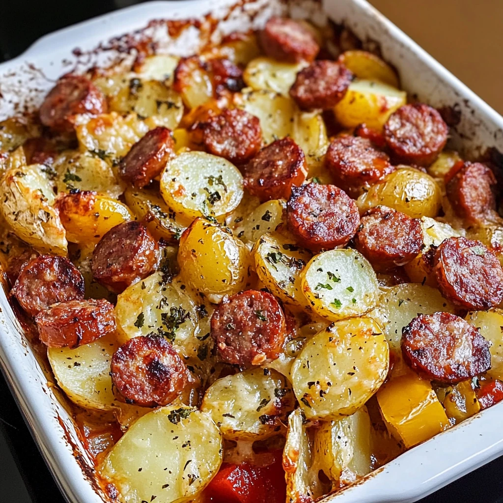 Smoked Sausage and Potato Bake 4 Servings Ultimate Delicious