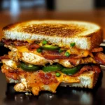 Spicy Bacon Jalapeño Chicken Melt 4 Servings Awesome Delicious