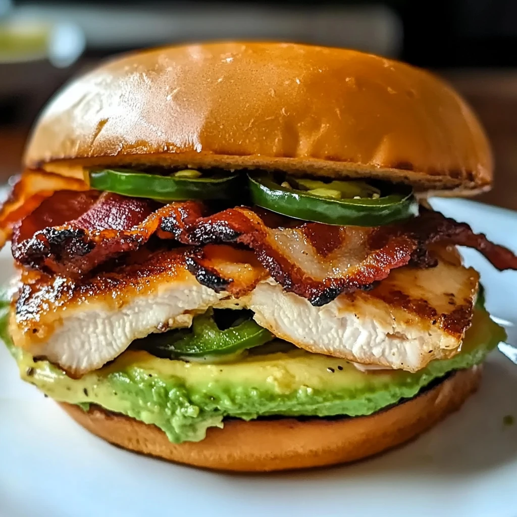 Spicy Grilled Chicken Avocado Sandwich 4 Ingredients Ultimate Delicious