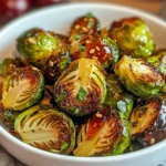 Spicy Sriracha Air Fryer Brussels Sprouts 15 Minutes Awesome Delicious