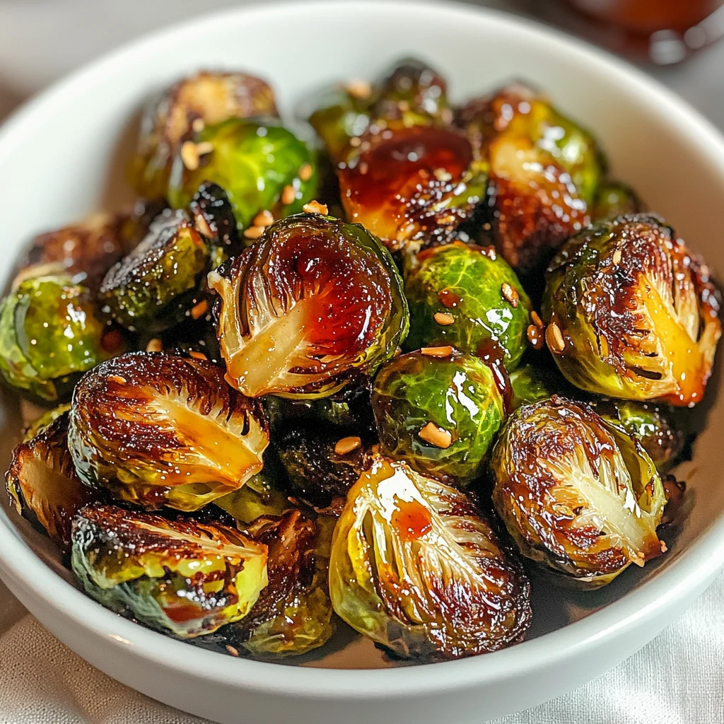 Spicy Sriracha Air Fryer Brussels Sprouts 15 Minutes Awesome Delicious