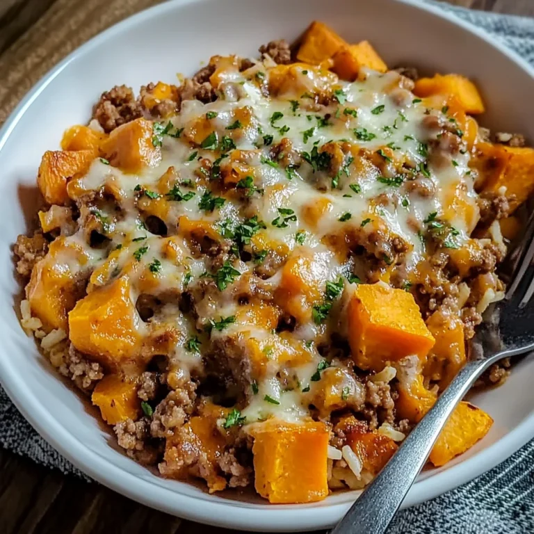 Sweet Potato and Ground Turkey Bake 30 Minutes Easy Delicious