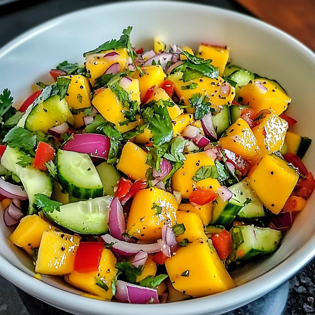 Thai Mango Cucumber Salad 5 Steps Ultimate Delicious
