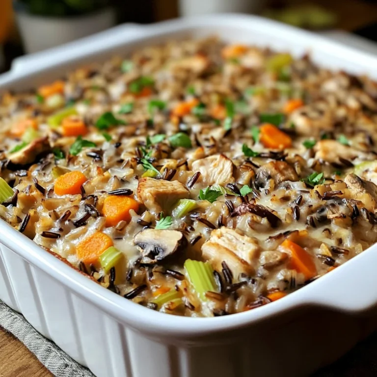 Ultimate Chicken Wild Rice Casserole 30 Minutes Delicious
