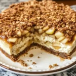 Apple Crisp Cheesecake 5 Steps Ultimate Delicious