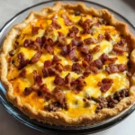 Bacon Cheeseburger Pie 4 Servings Perfect Delicious
