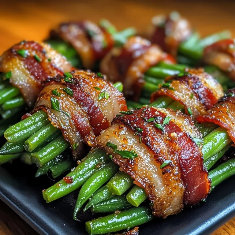 Bacon-Wrapped Green Bean Bundles 15 Minutes Perfectly Delicious