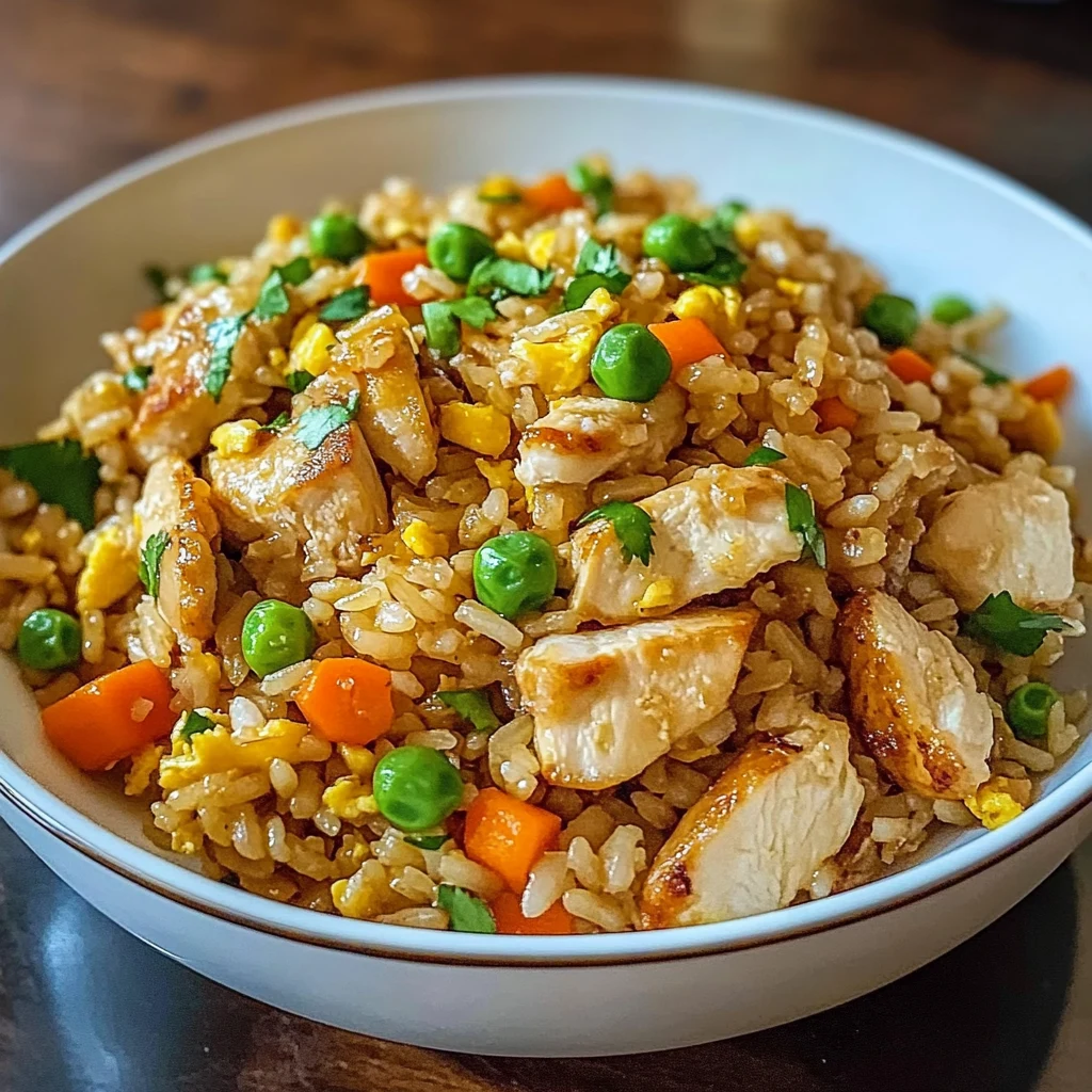 Bang Bang Chicken Fried Rice 30 Minutes Easy Delicious