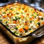 Best Chicken and Rice Casserole 7 Ingredients Easy Delicious