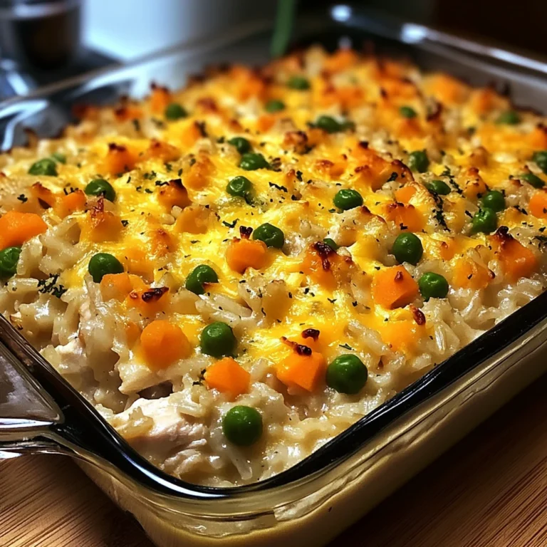 Best Chicken and Rice Casserole 7 Ingredients Easy Delicious