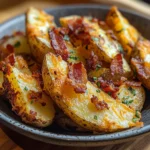Cheddar Bacon Potato Wedges 5 Steps Ultimate Delicious