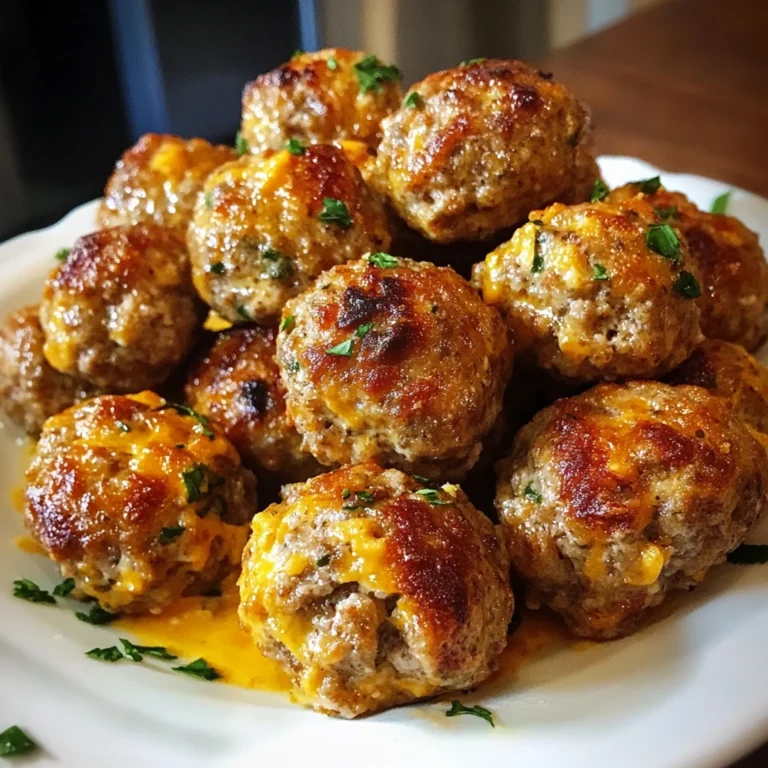 Cheddar Bay Sausage Balls 20 Minutes Ultimate Delicious