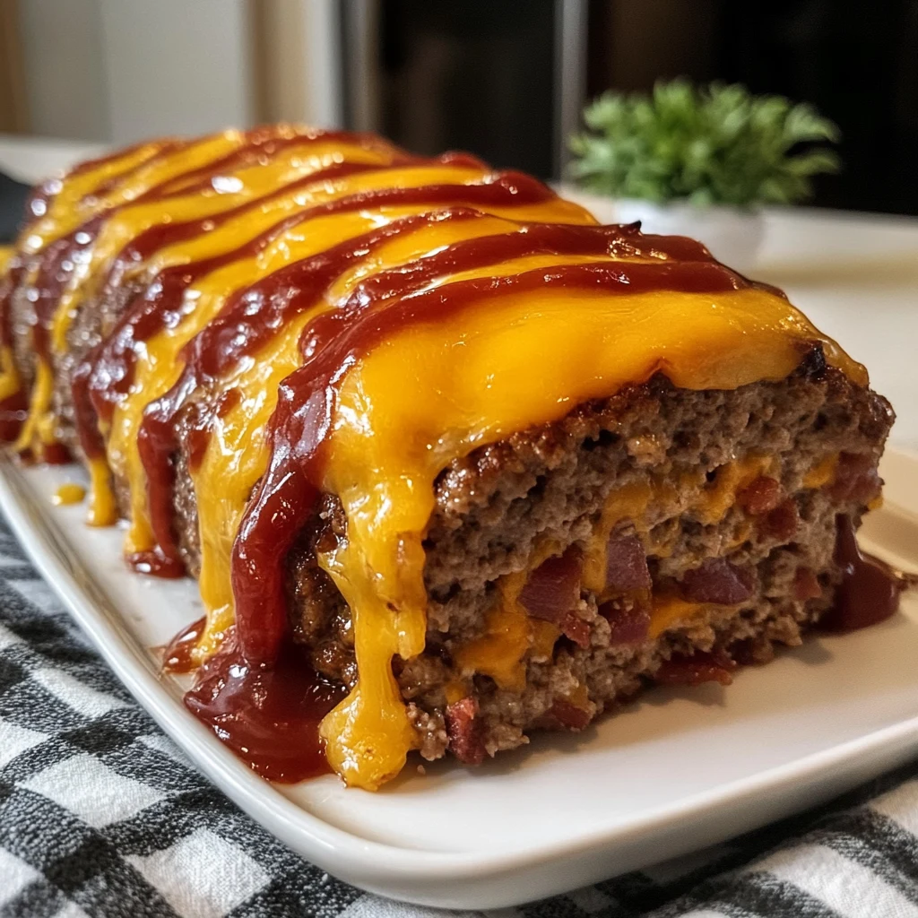 Cheeseburger Meatloaf 4 Servings Easy Delicious