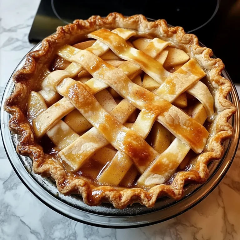 Classic Homemade Apple Pie 7 Ingredients Perfect Delicious