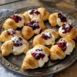 Cranberry Cream Cheese Crescent Bites 4 Servings Awesome Delicious