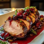 Cranberry Glazed Pork Tenderloin 30 Minutes Perfect Delicious