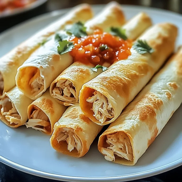 Crispy Baked Cream Cheese Chicken Taquitos 30 Minutes Easy Delicious