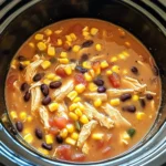 Crockpot Chicken Tortilla Soup 7 Ingredients Easy Delicious
