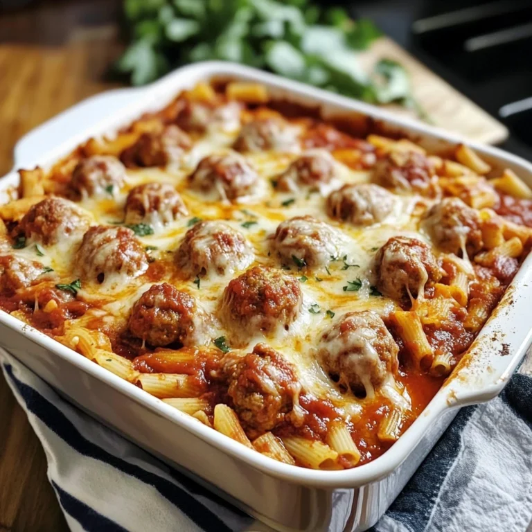 Dump-and-Bake Meatball Casserole 30 Minutes Ultimate Delicious