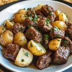 Garlic Butter Beef Bites and Potatoes: 5 Steps to Delicious