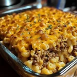 Hearty Mac and Cheese Meatloaf Casserole 30 Minutes Easy Delicious