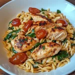 High Protein Chicken Orzo 30 Minutes Ultimate Delicious