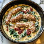 Keto Creamy Tuscan Sausage 4 Servings Ultimate Delicious