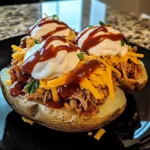 Loaded Baked Potato with Pulled Pork: 7 Ingredients, Ultimate, Delicious