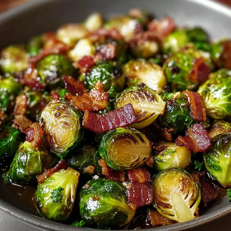 Maple Bacon Roasted Brussels 30 Minutes Ultimate Delicious
