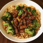 Mongolian Beef Stir-Fry with Ramen 30 Minutes Easy Delicious
