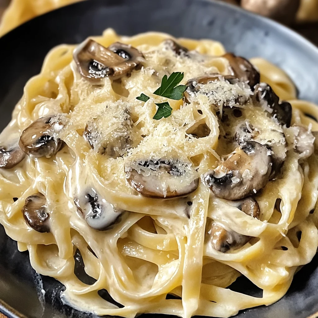 Mushroom Gruyere Pasta 4 Ingredients Easy Delicious