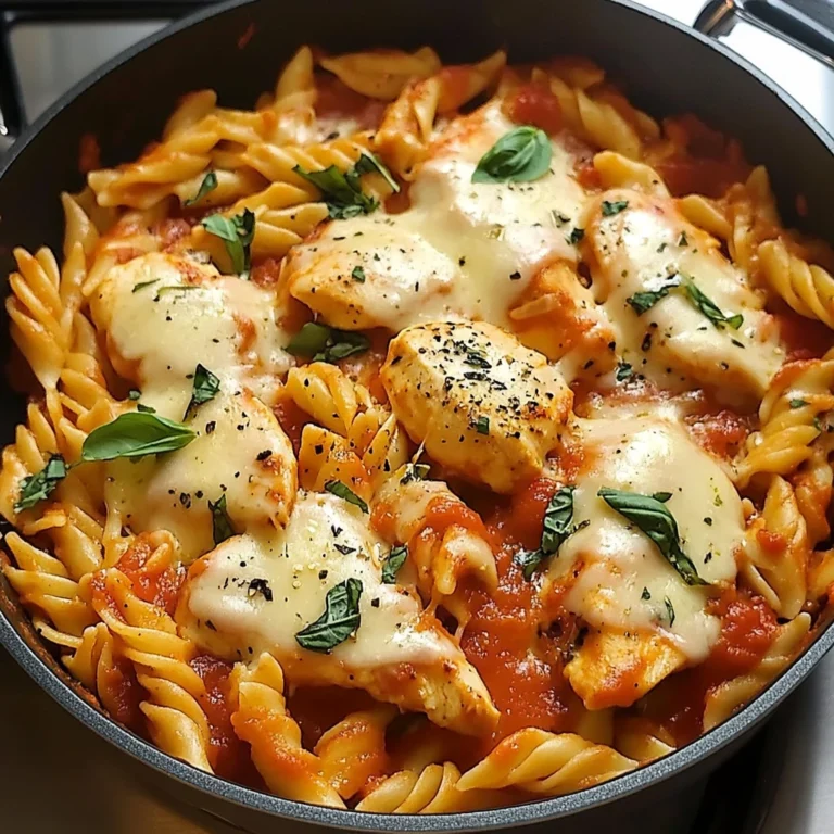 One-Pot Chicken Parmesan Pasta 30 Minutes Easy Delicious