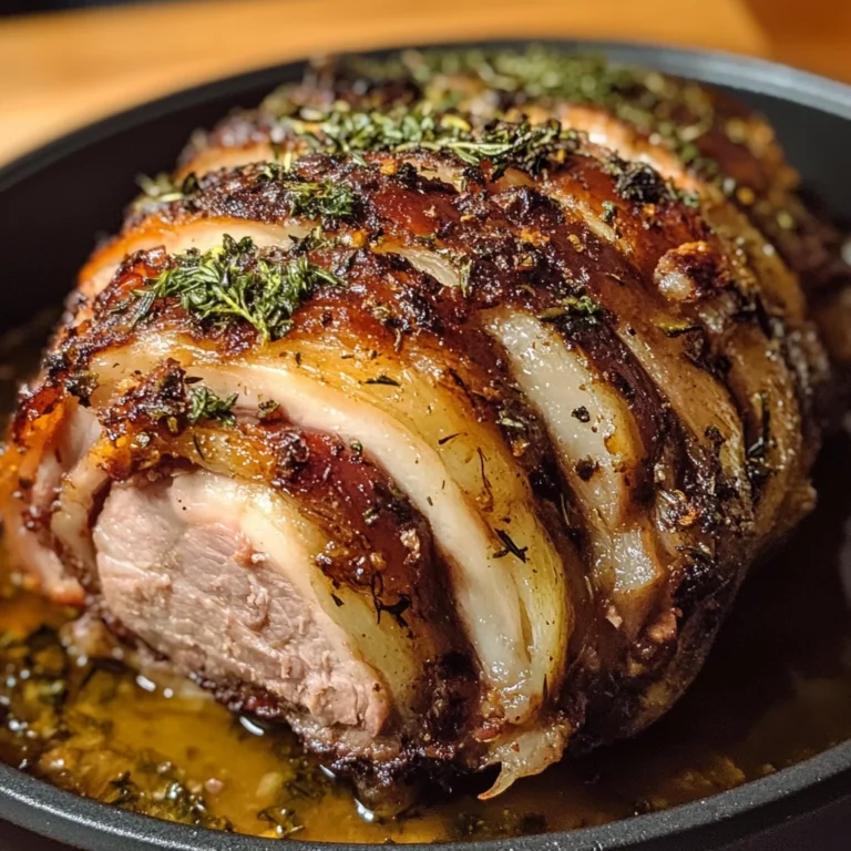 Porchetta with Fennel and Herbs 4 Servings Supreme Delicious