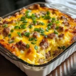 Sausage and Egg Casserole 6 Ingredients Perfectly Delicious
