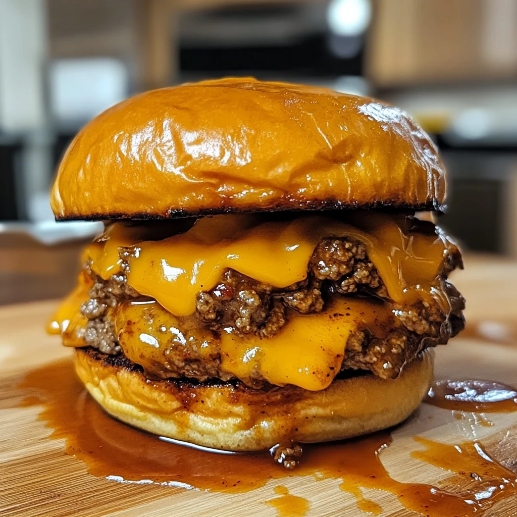 Savory Pumpkin Chili Cheese Burger 4 Servings Ultimate Delicious