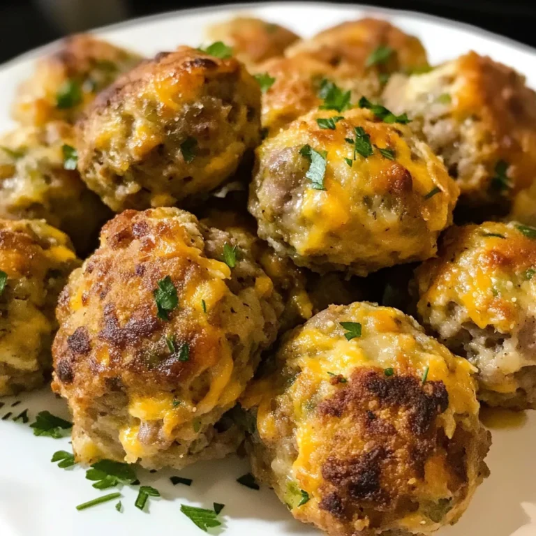 Savory Sausage Stuffing Balls 25 Minutes Ultimate Delicious