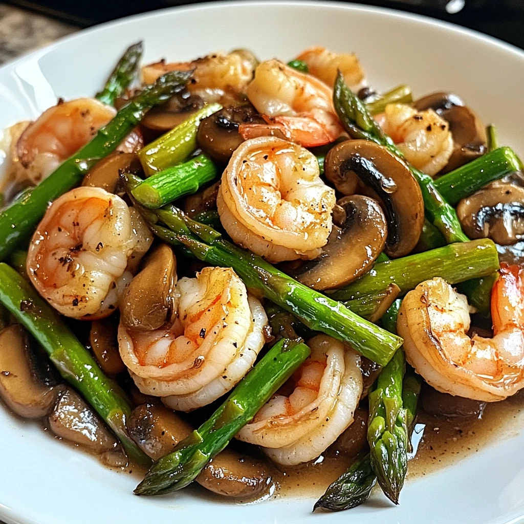 Shrimp and Asparagus Stir-Fry 7 Ingredients Awesome Delicious